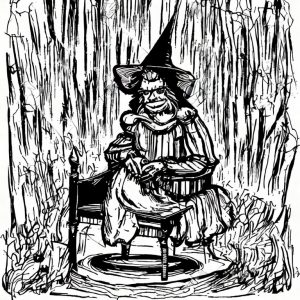 witch chair